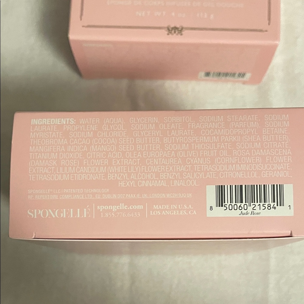 Spongelle Florica Body Wash Infused Buffer - Pink - Picture 3 of 3